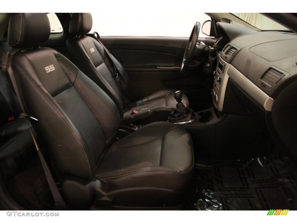 Ebony Interior 2006 Chevrolet Cobalt SS Supercharged Coupe Photo #46749050