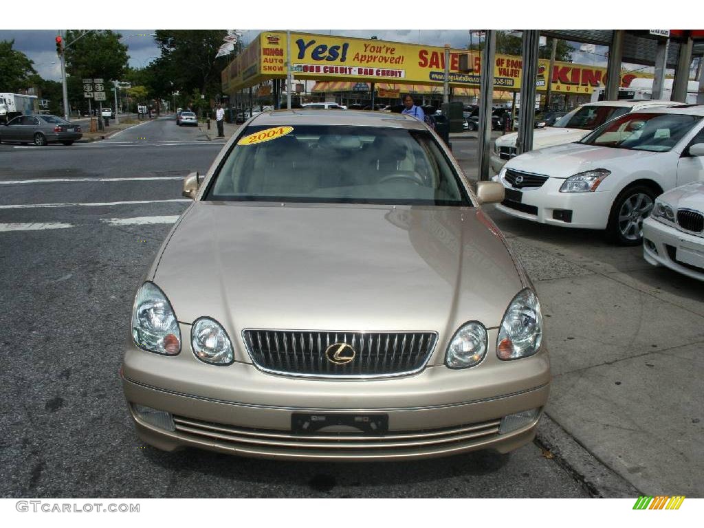 2004 GS 300 - Mystic Gold Metallic / Ivory photo #2