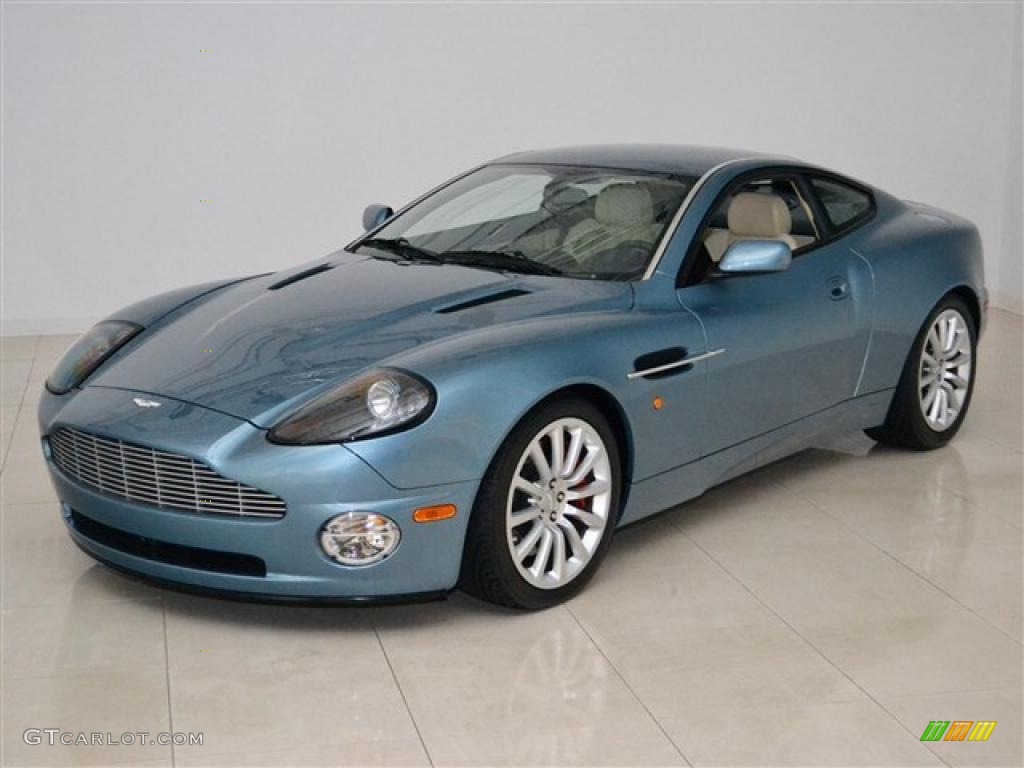 Aegean Blue Aston Martin Vanquish