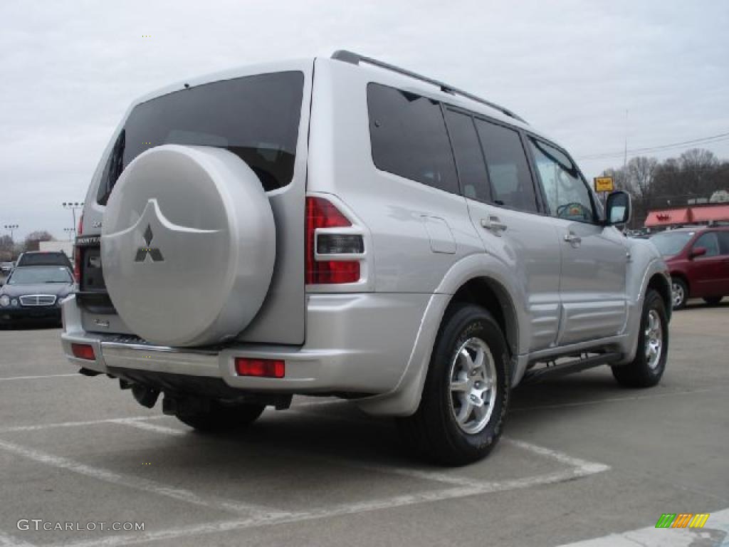 2002 Montero Limited 4x4 - Munich Silver Metallic / Black photo #3