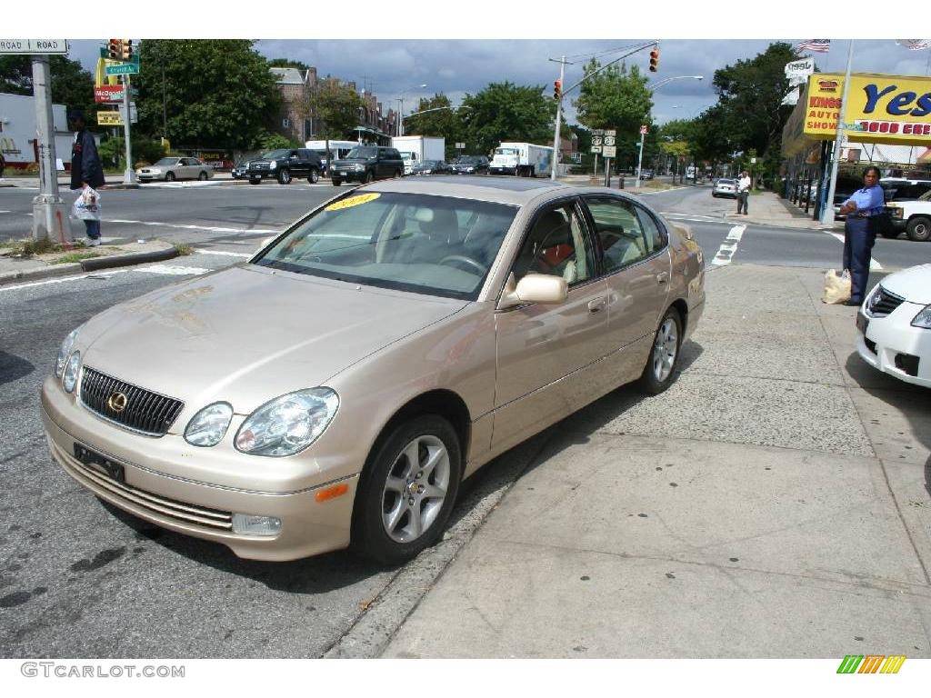 2004 GS 300 - Mystic Gold Metallic / Ivory photo #3