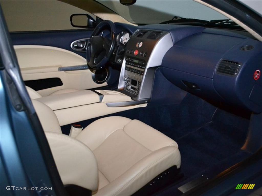 Pacific Blue/Parchment Interior 2003 Aston Martin Vanquish Standard Vanquish Model Photo #46750644