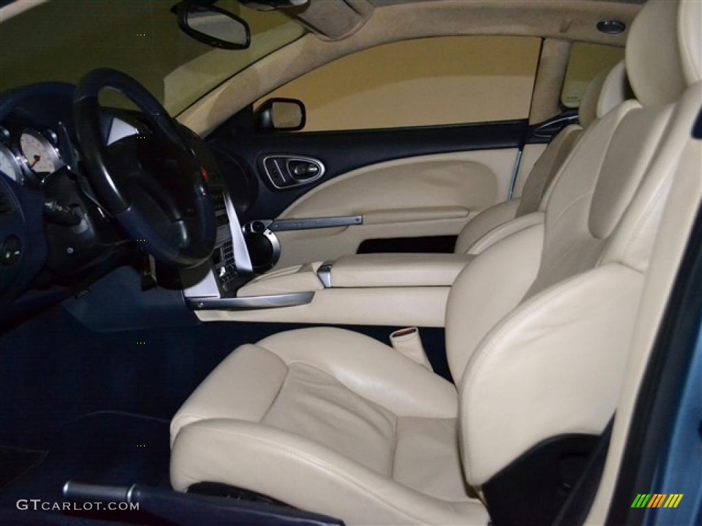 Pacific Blue/Parchment Interior 2003 Aston Martin Vanquish Standard Vanquish Model Photo #46750701