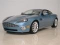 2003 Aegean Blue Aston Martin Vanquish   photo #21