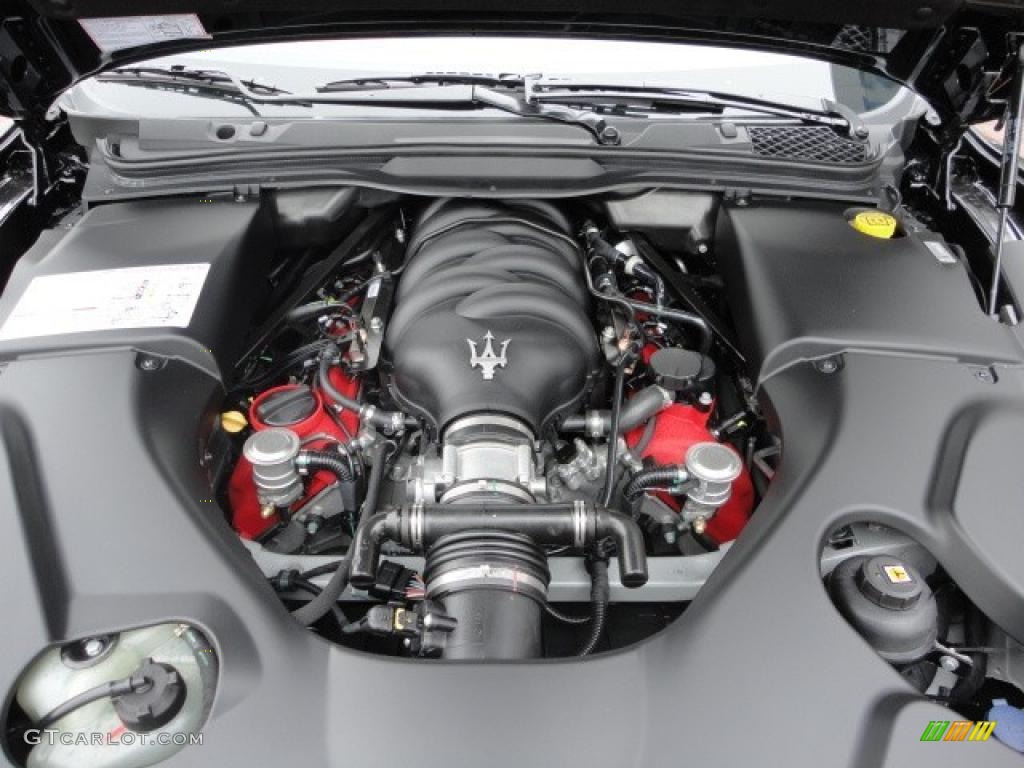 2011 Maserati GranTurismo Convertible GranCabrio 4.7 Liter DOHC 32-Valve VVT V8 Engine Photo #46750992