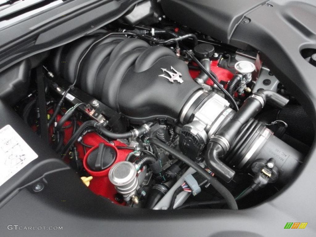 2011 Maserati GranTurismo Convertible GranCabrio 4.7 Liter DOHC 32-Valve VVT V8 Engine Photo #46751007