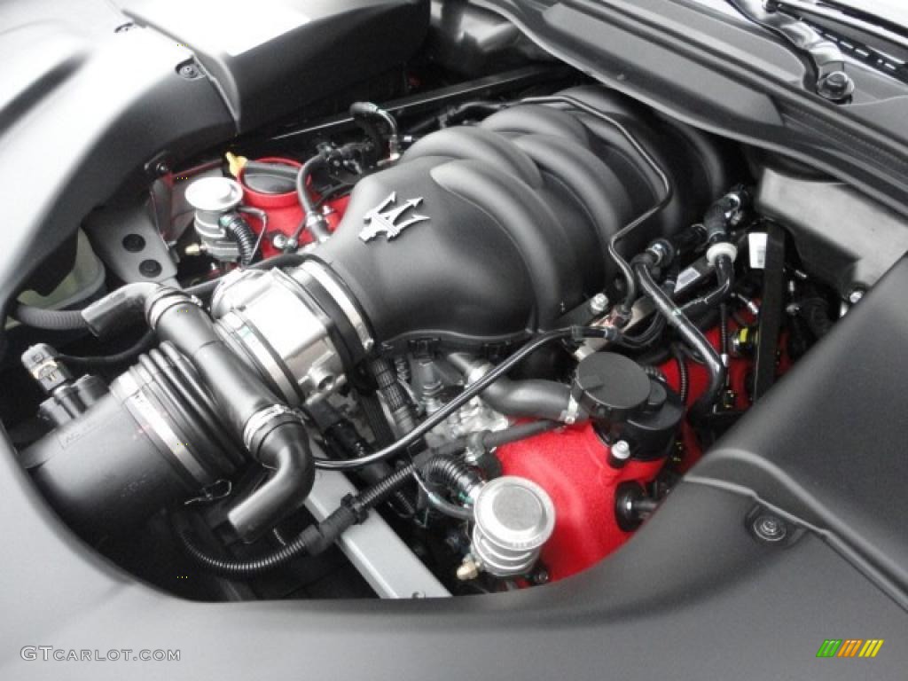 2011 Maserati GranTurismo Convertible GranCabrio 4.7 Liter DOHC 32-Valve VVT V8 Engine Photo #46751028