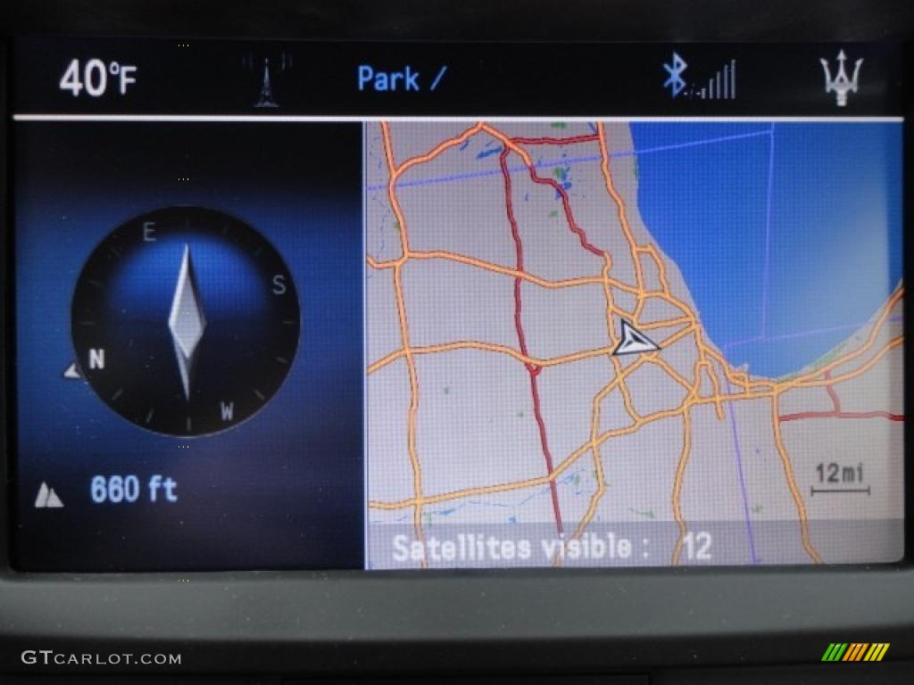 2011 Maserati GranTurismo Convertible GranCabrio Navigation Photo #46751325