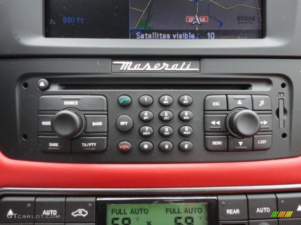2008 Maserati GranTurismo Standard GranTurismo Model Controls Photo #46751892