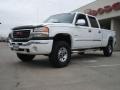 2003 Summit White GMC Sierra 2500HD SLT Crew Cab 4x4  photo #7