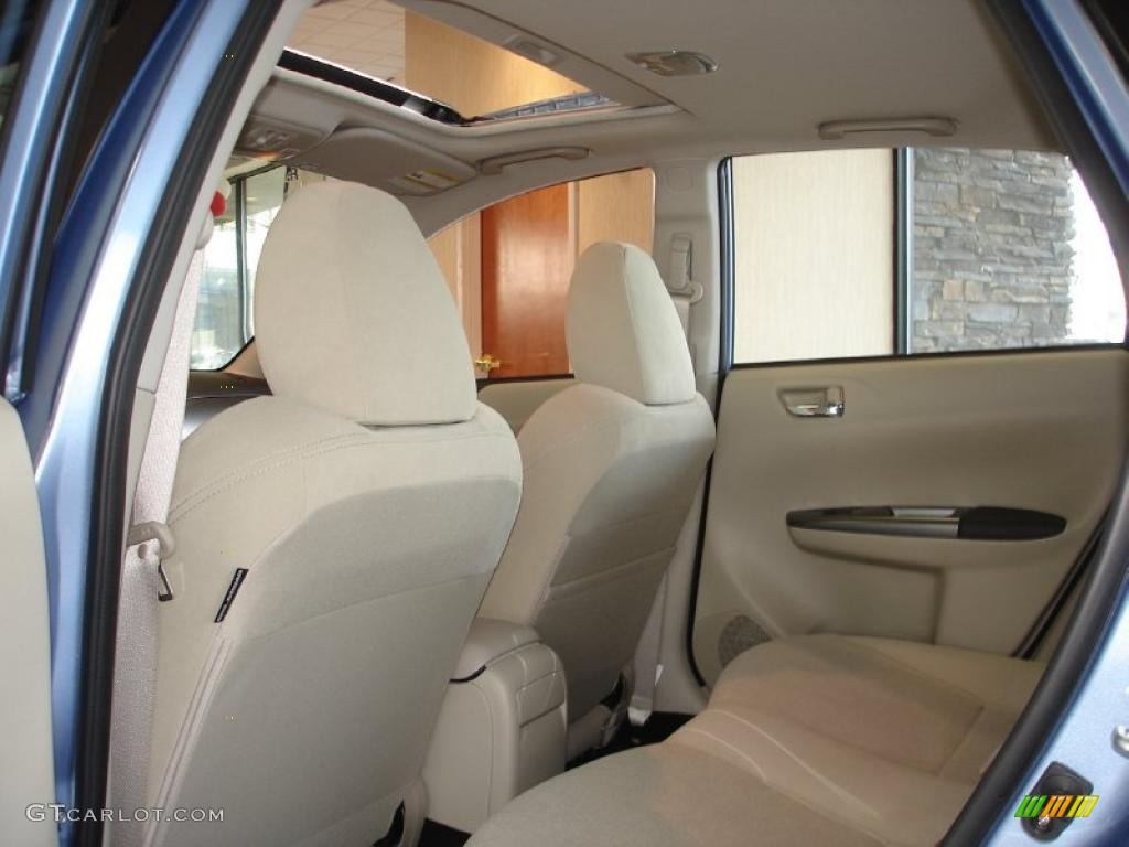 Ivory Interior 2011 Subaru Impreza 2.5i Premium Wagon Photo #46752819