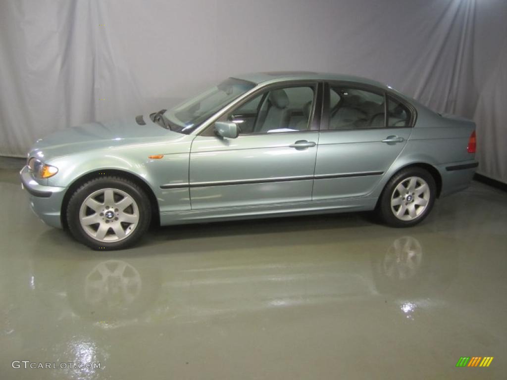 2005 3 Series 325xi Sedan - Gray Green Metallic / Grey photo #3