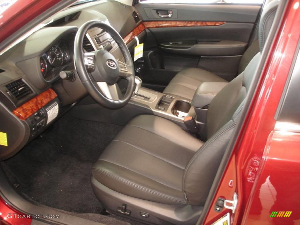 Off-Black Interior 2011 Subaru Legacy 3.6R Limited Photo #46752858