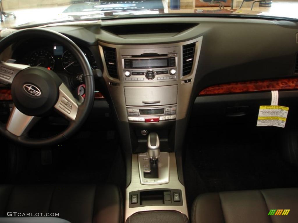 2011 Subaru Legacy 3.6R Limited Off-Black Dashboard Photo #46752873