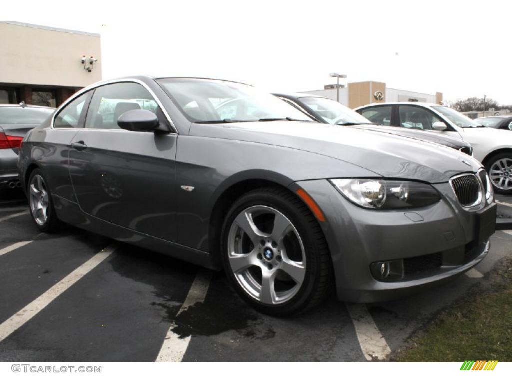 2008 3 Series 328i Coupe - Space Grey Metallic / Gray photo #2