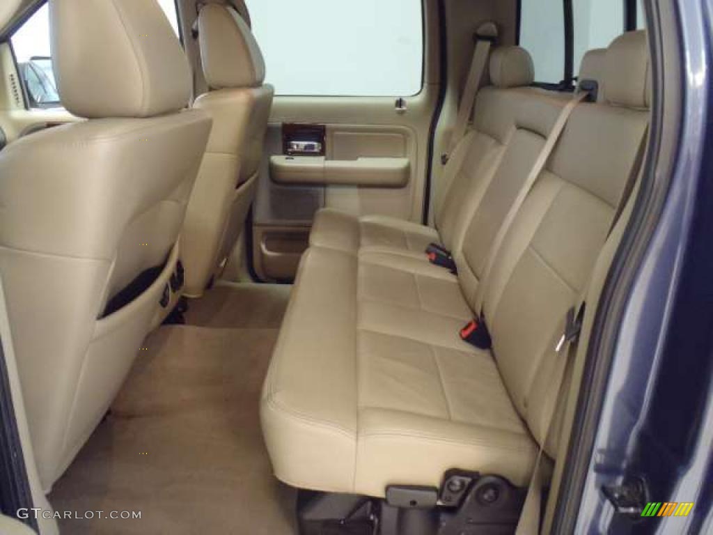 2006 F150 Lariat SuperCrew 4x4 - Medium Wedgewood Blue Metallic / Tan photo #19