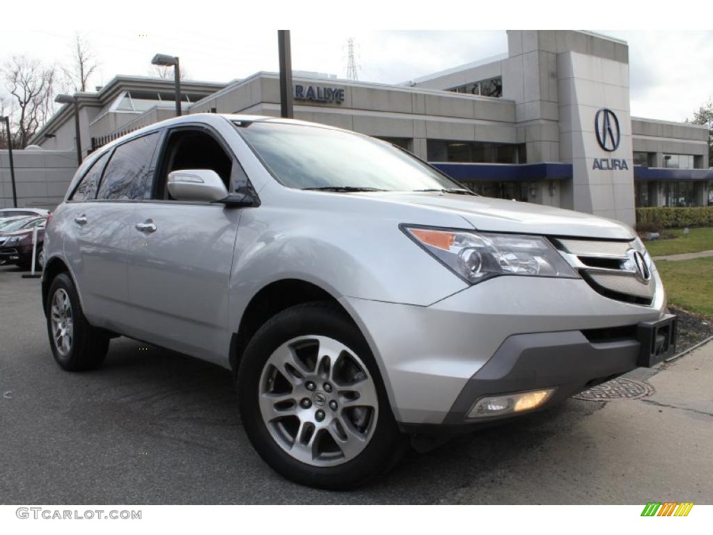 Billet Silver Metallic Acura MDX