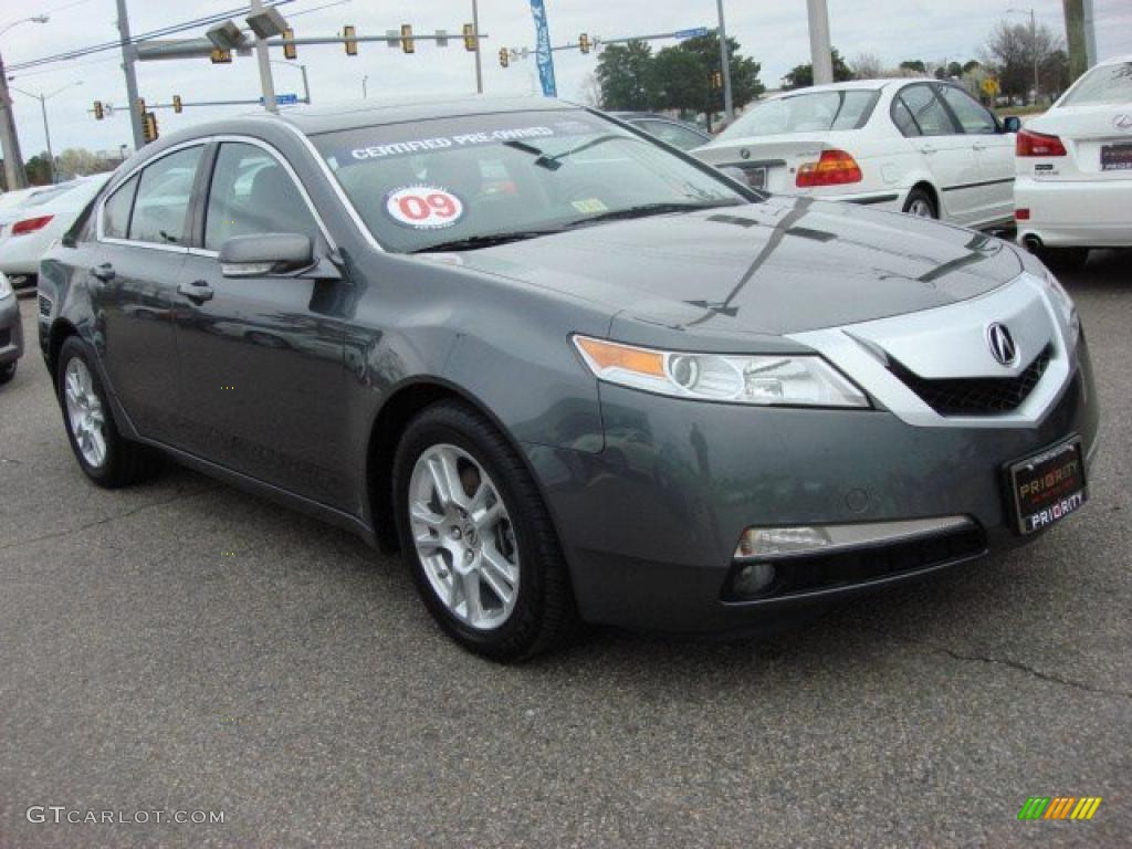 Polished Metal Metallic 2009 Acura TL 3.5 Exterior Photo #46754055