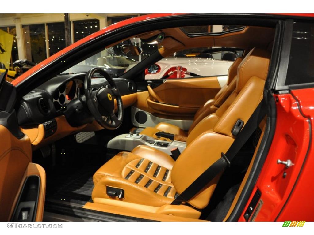 Tan Interior 2000 Ferrari 360 Modena Photo #46754556