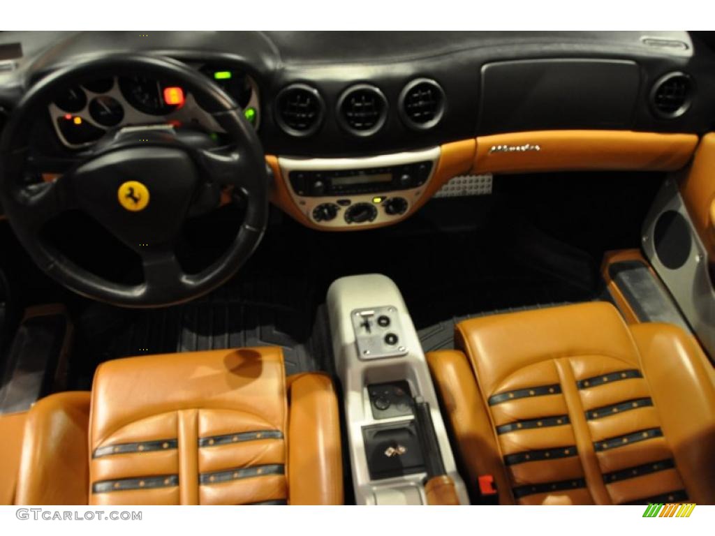 2000 Ferrari 360 Modena Tan Dashboard Photo #46754568