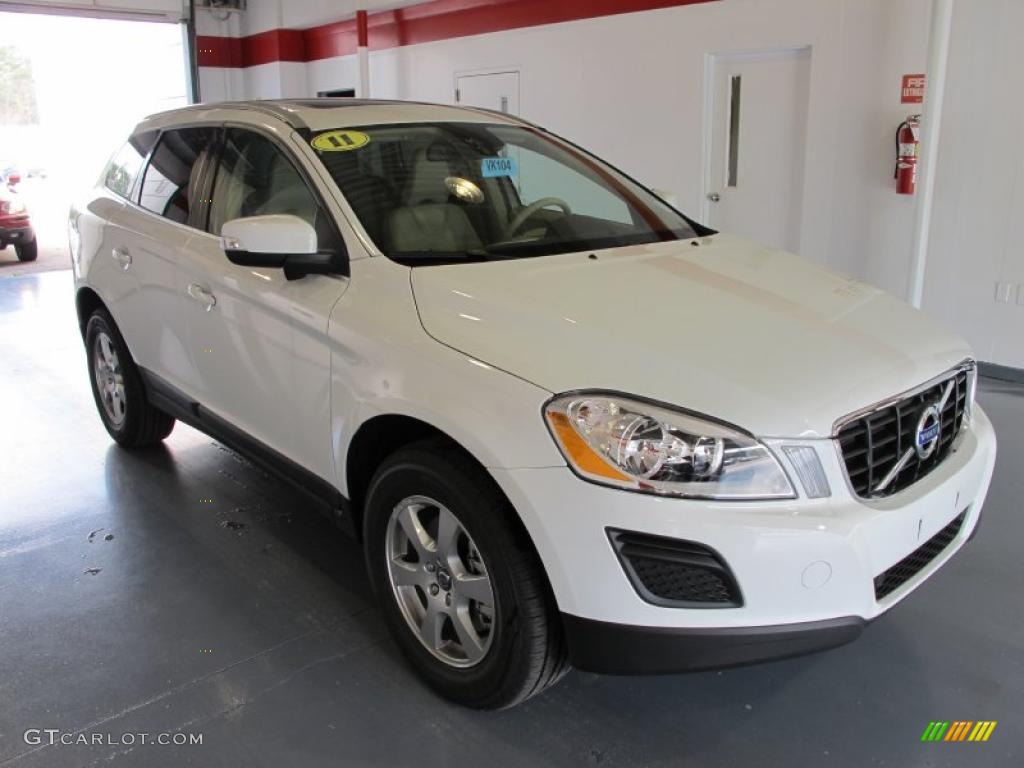 Ice White 2011 Volvo XC60 3.2 Exterior Photo #46757262