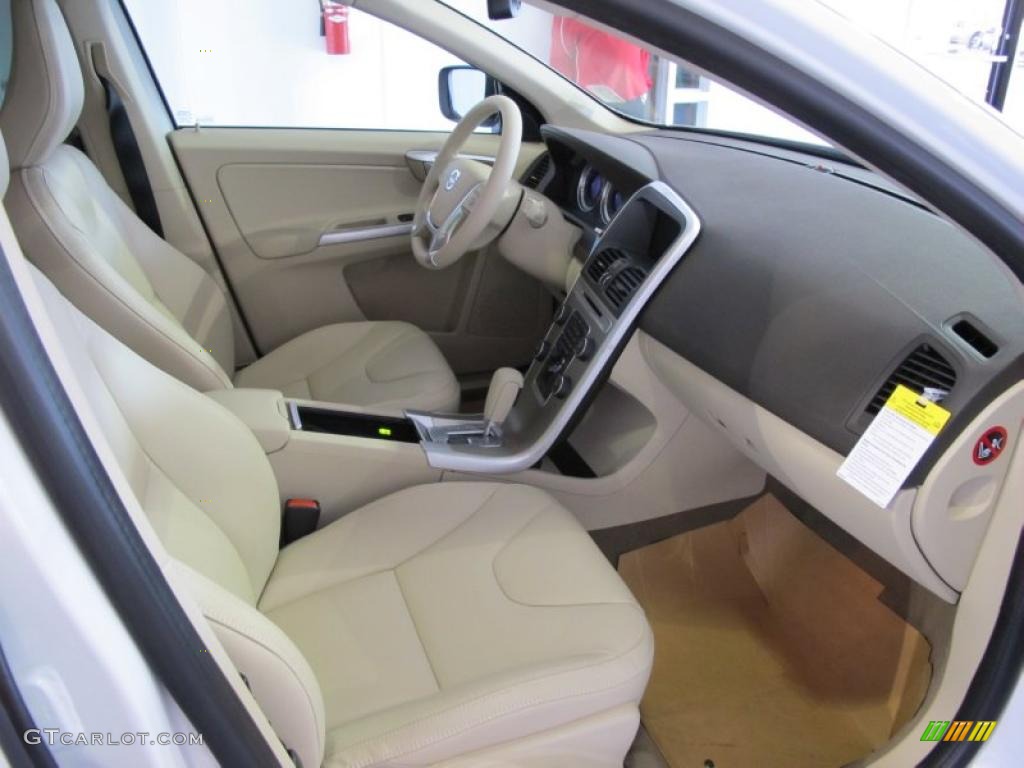 Sandstone Beige Interior 2011 Volvo XC60 3.2 Photo #46757322