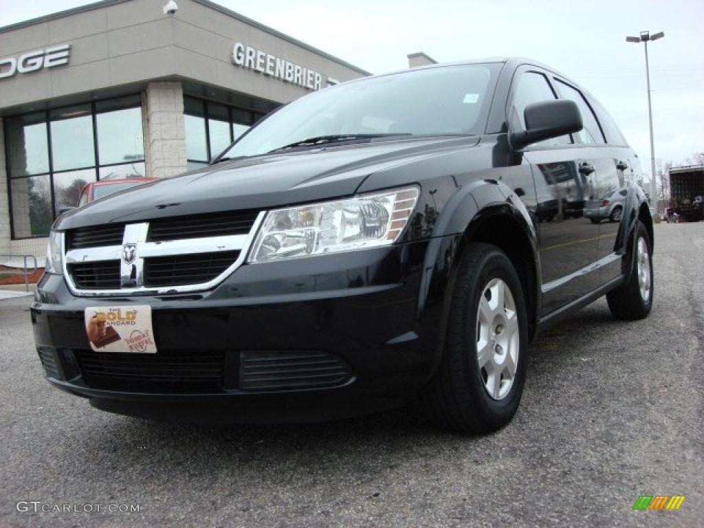 Brilliant Black Crystal Pearl Dodge Journey