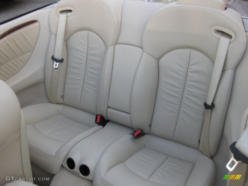 Stone Interior 2006 Mercedes-Benz CLK 350 Cabriolet Photo #46758207