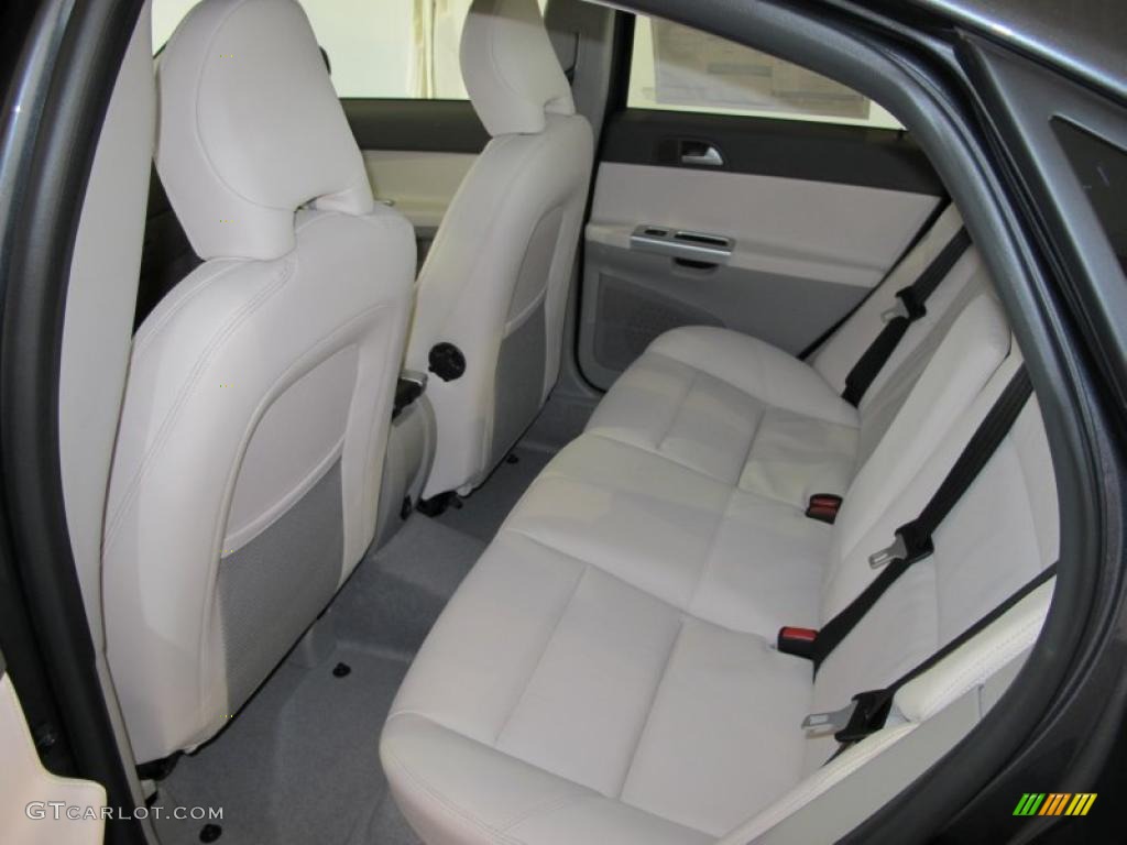 Umbra/Calcite Leather Interior 2011 Volvo S40 T5 Photo #46758675