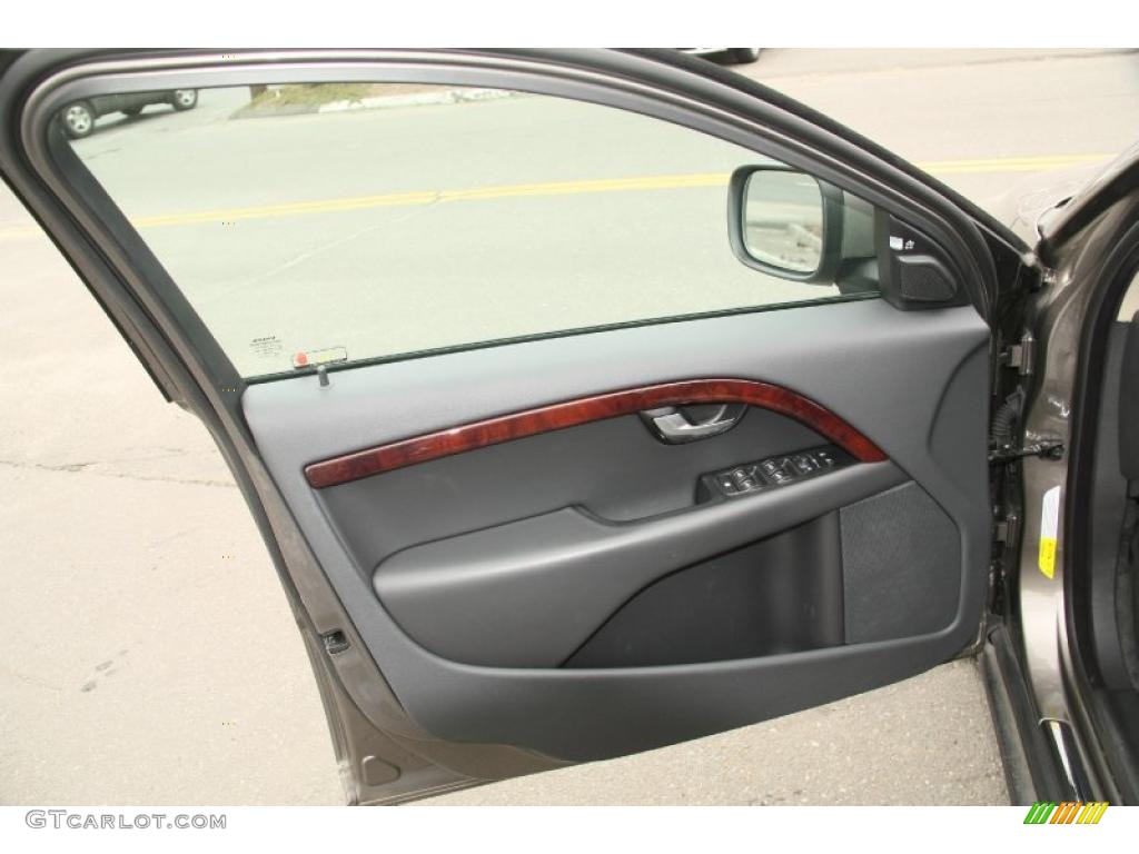 2008 Volvo XC70 AWD Anthracite Black Door Panel Photo #46758948