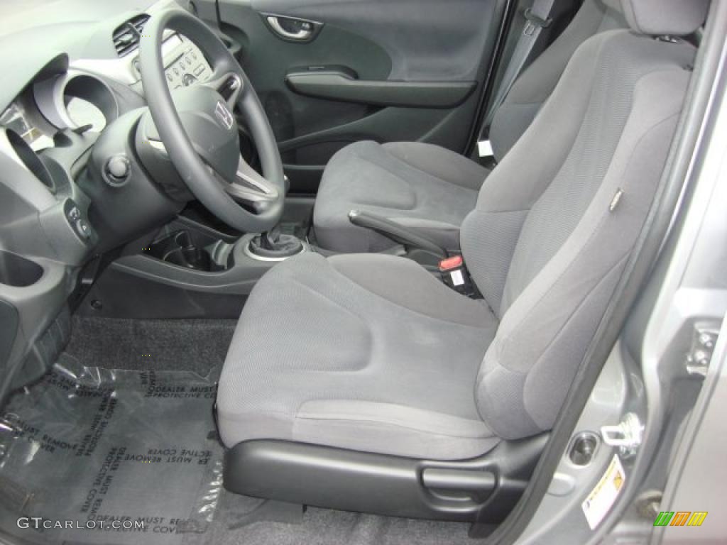 Gray Interior 2010 Honda Fit Standard Fit Model Photo #46758984