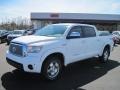 2011 Super White Toyota Tundra Limited CrewMax 4x4  photo #1