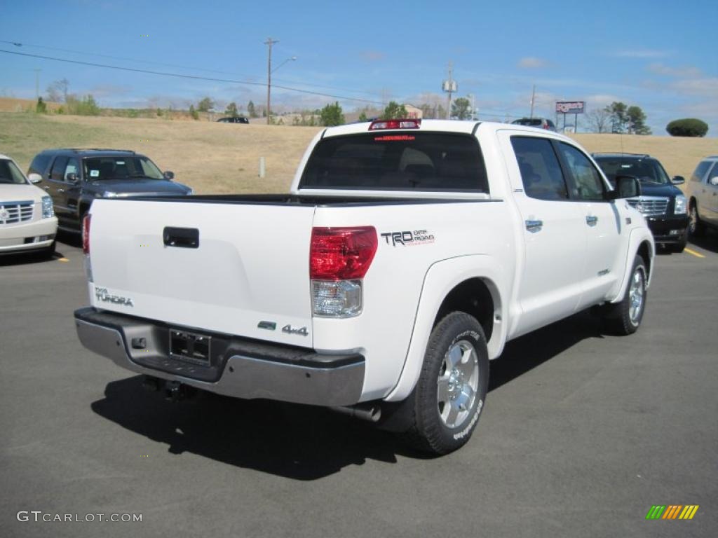 Super White 2011 Toyota Tundra Limited CrewMax 4x4 Exterior Photo #46759113