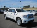 2011 Super White Toyota Tundra Limited CrewMax 4x4  photo #7