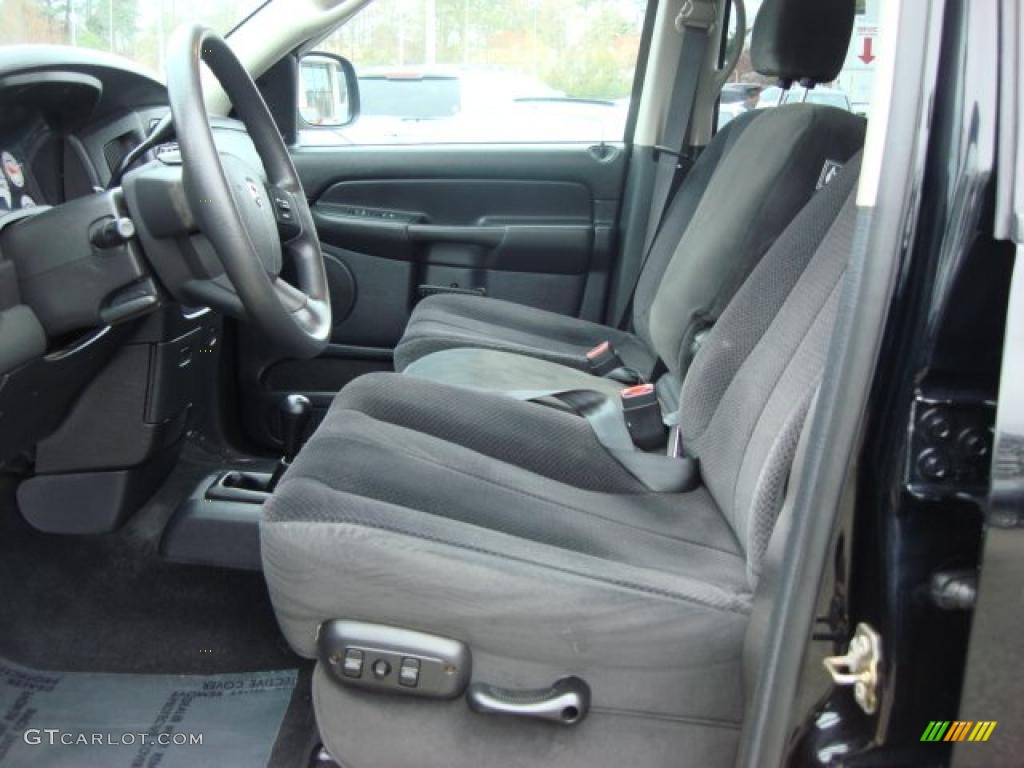 Dark Slate Gray Interior 2004 Dodge Ram 2500 Slt Quad Cab