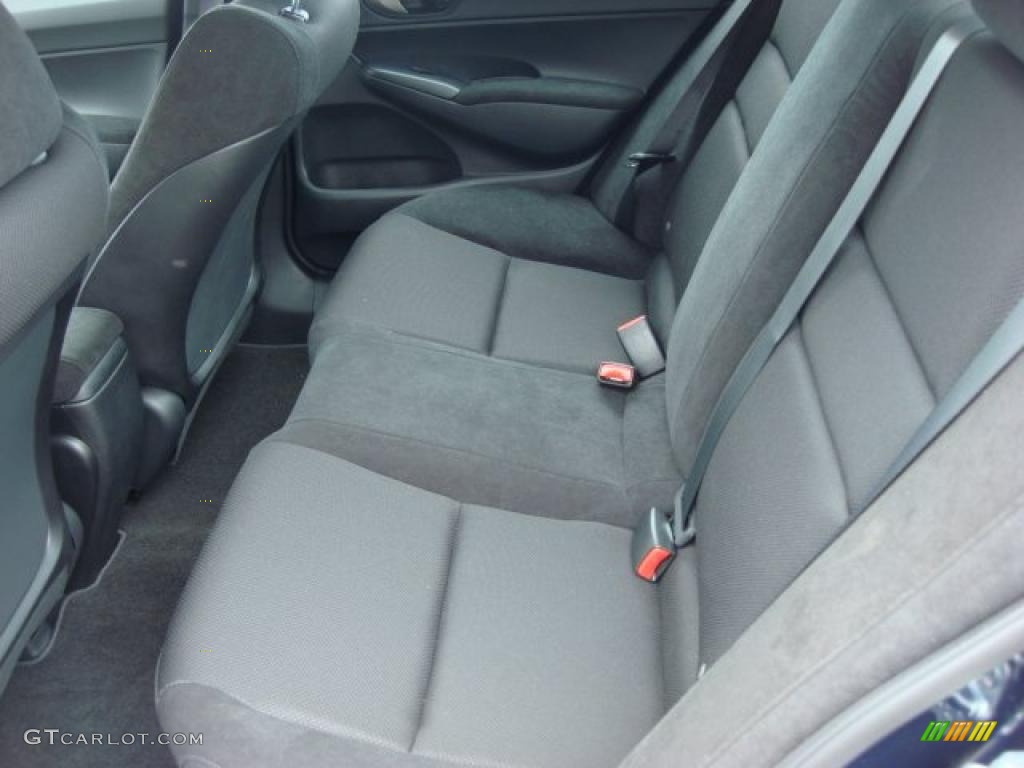 Black Interior 2011 Honda Civic LX-S Sedan Photo #46759620