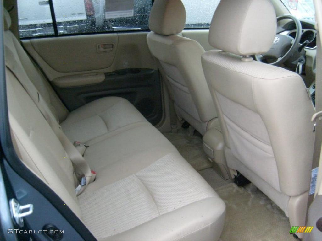 Ivory Beige Interior 2007 Toyota Highlander 4WD Photo #46760091