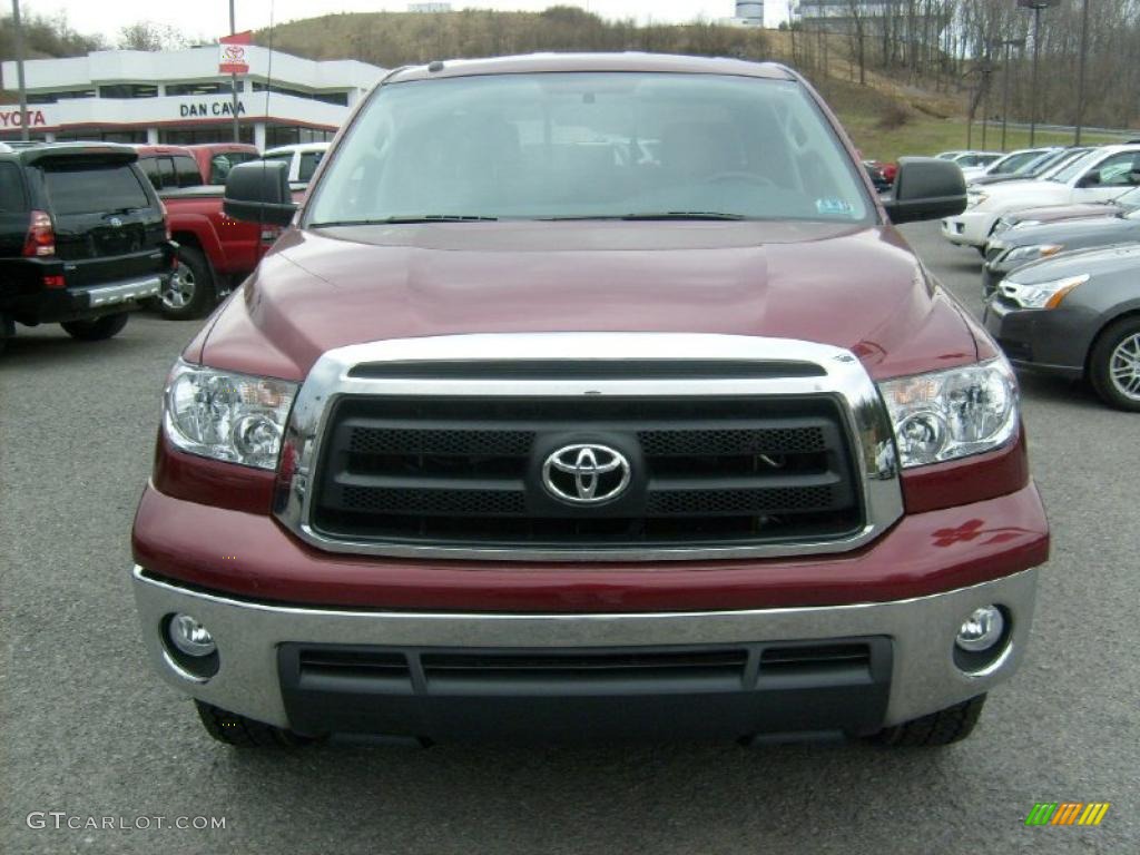 Salsa Red Pearl 2010 Toyota Tundra TRD Double Cab 4x4 Exterior Photo #46760235
