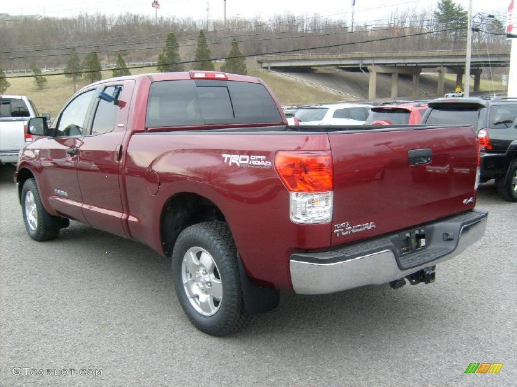 Salsa Red Pearl 2010 Toyota Tundra TRD Double Cab 4x4 Exterior Photo #46760262