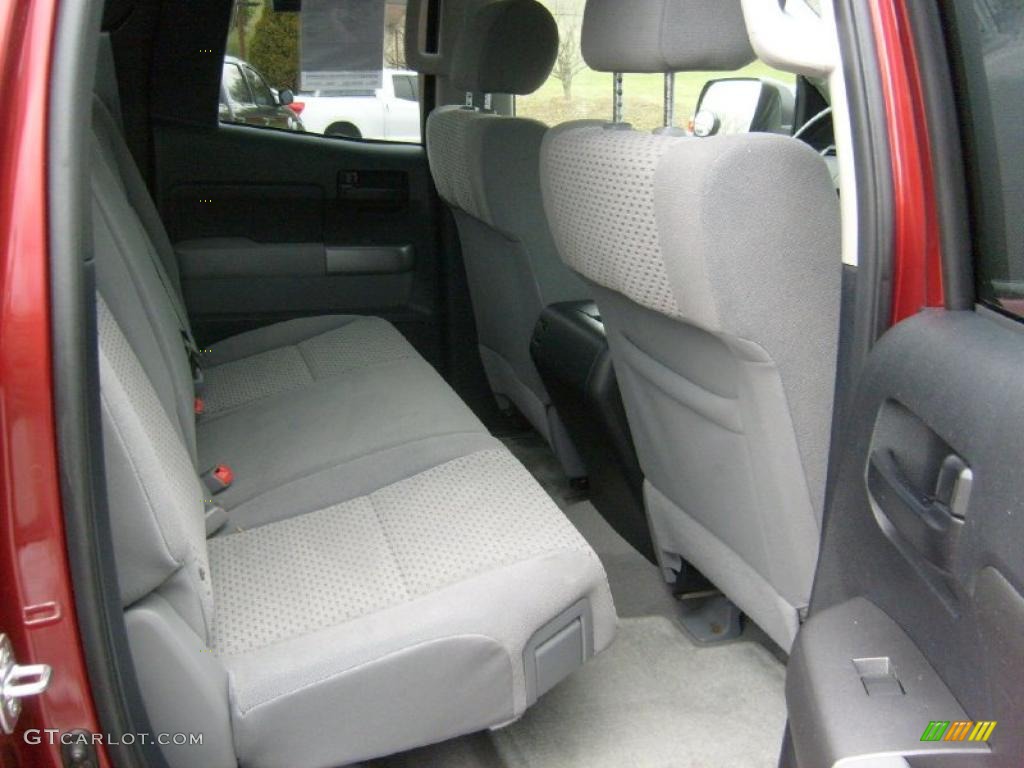 Graphite Gray Interior 2010 Toyota Tundra TRD Double Cab 4x4 Photo #46760325