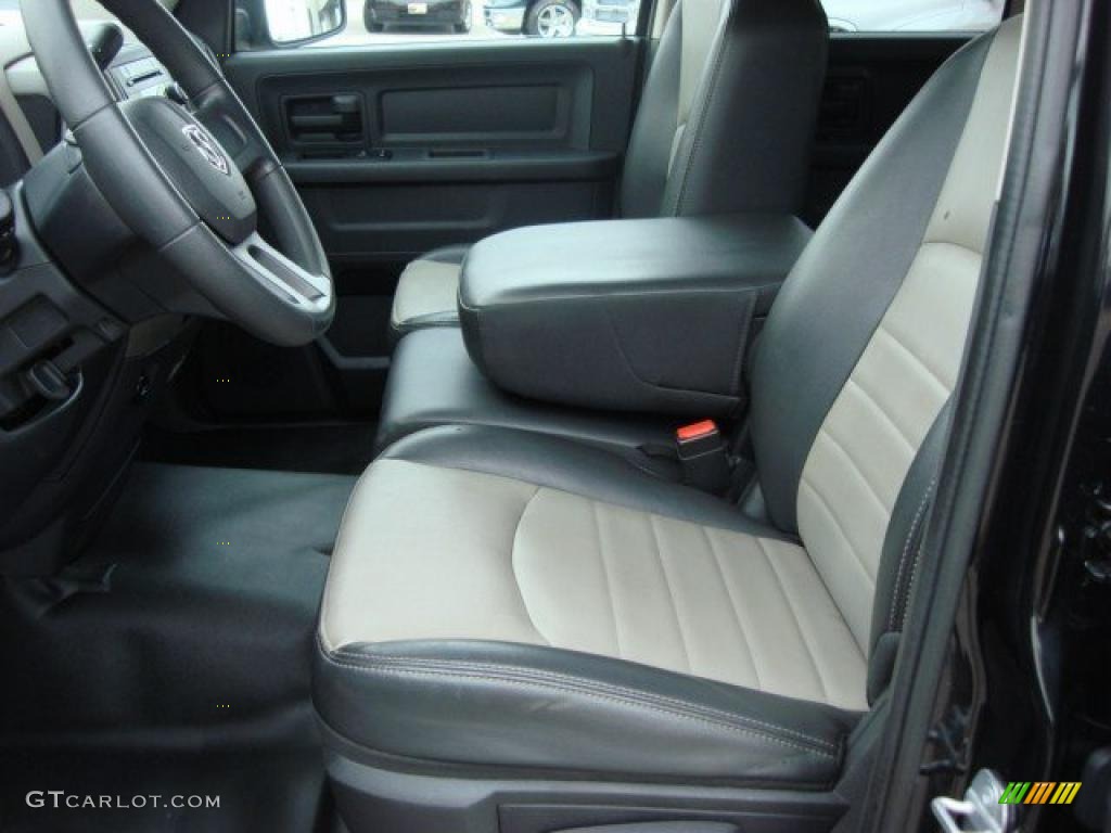 Dark Slate/Medium Graystone Interior 2009 Dodge Ram 1500 ST Quad Cab Photo #46760328