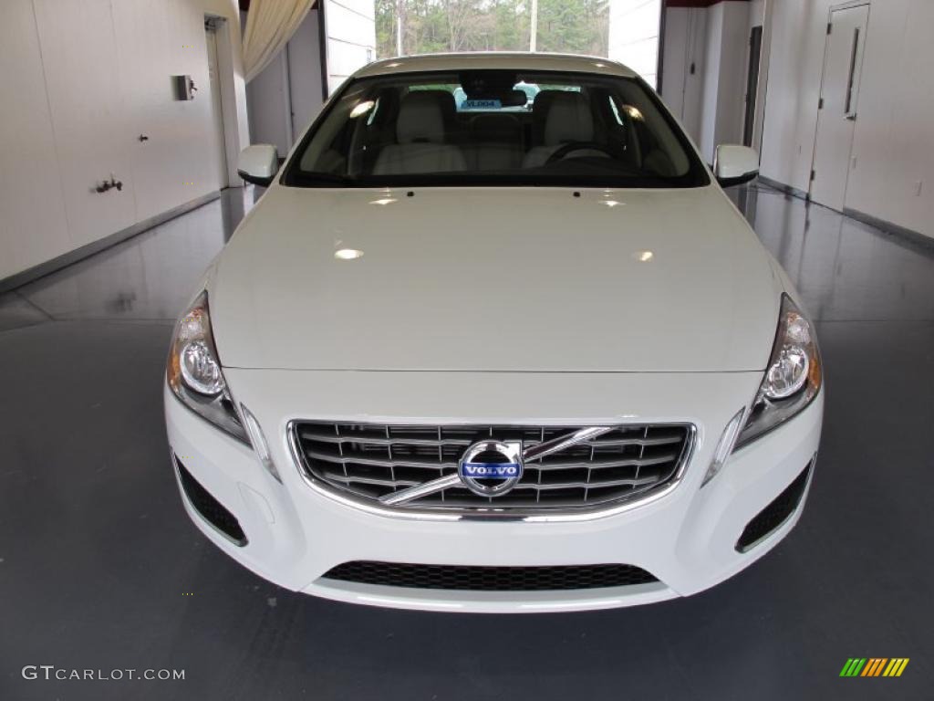 Ice White 2012 Volvo S60 T5 Exterior Photo #46760499