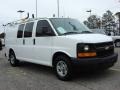 Summit White - Express 1500 Commercial Utility Van Photo No. 8