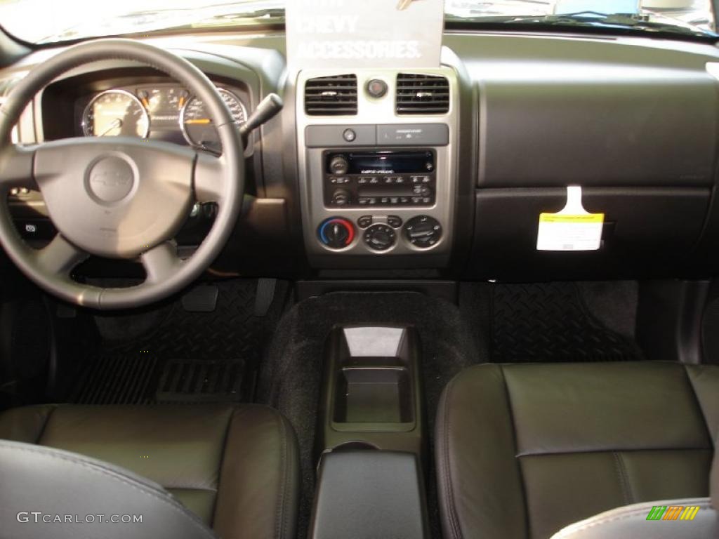 2011 Chevrolet Colorado LT Crew Cab Ebony Dashboard Photo #46761279