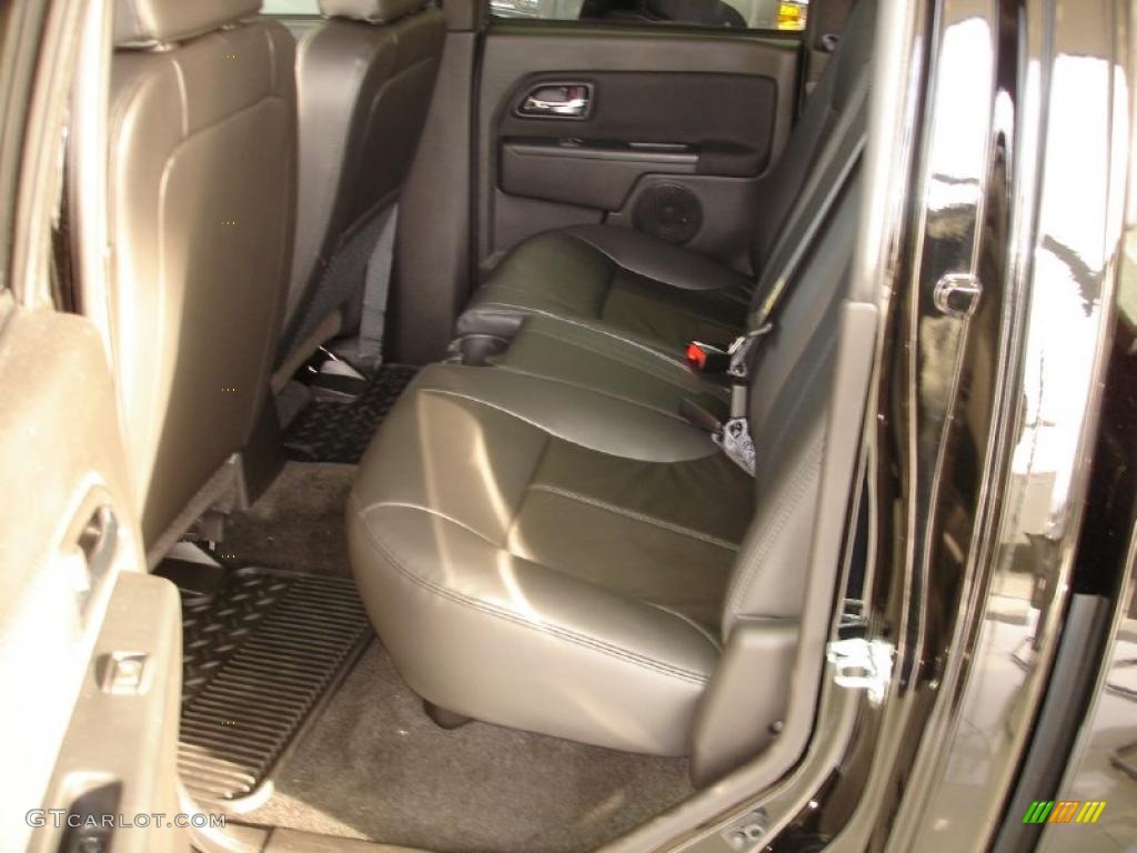 Ebony Interior 2011 Chevrolet Colorado LT Crew Cab Photo #46761294