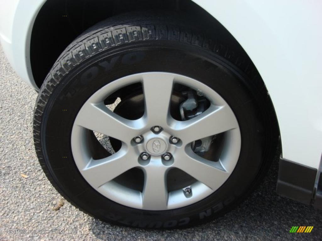 2009 Hyundai Santa Fe Limited Wheel Photo #46761858