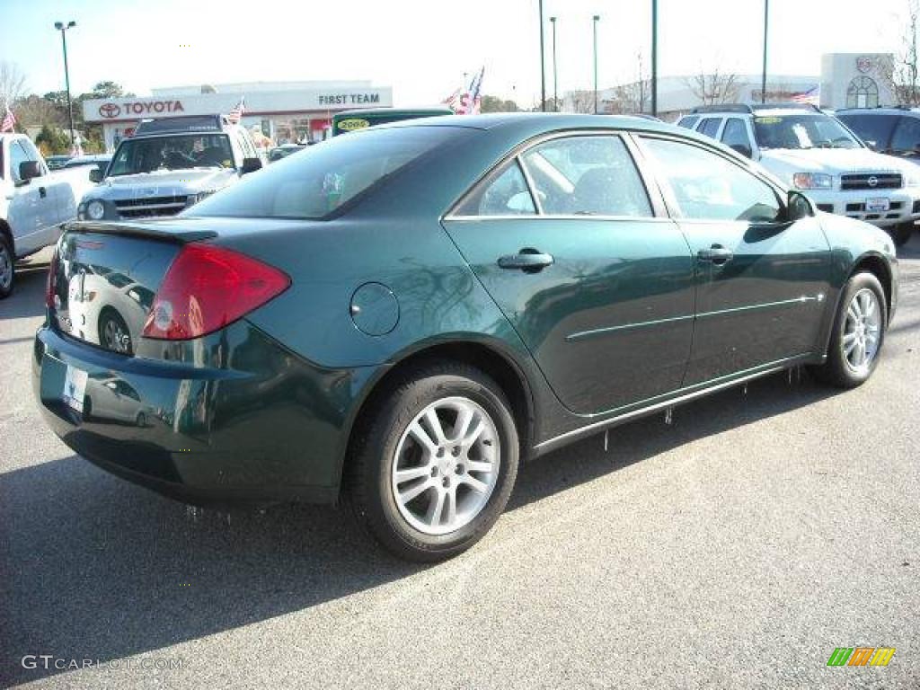 Emerald Green Metallic 2006 Pontiac G6 V6 Sedan Exterior Photo #4676200