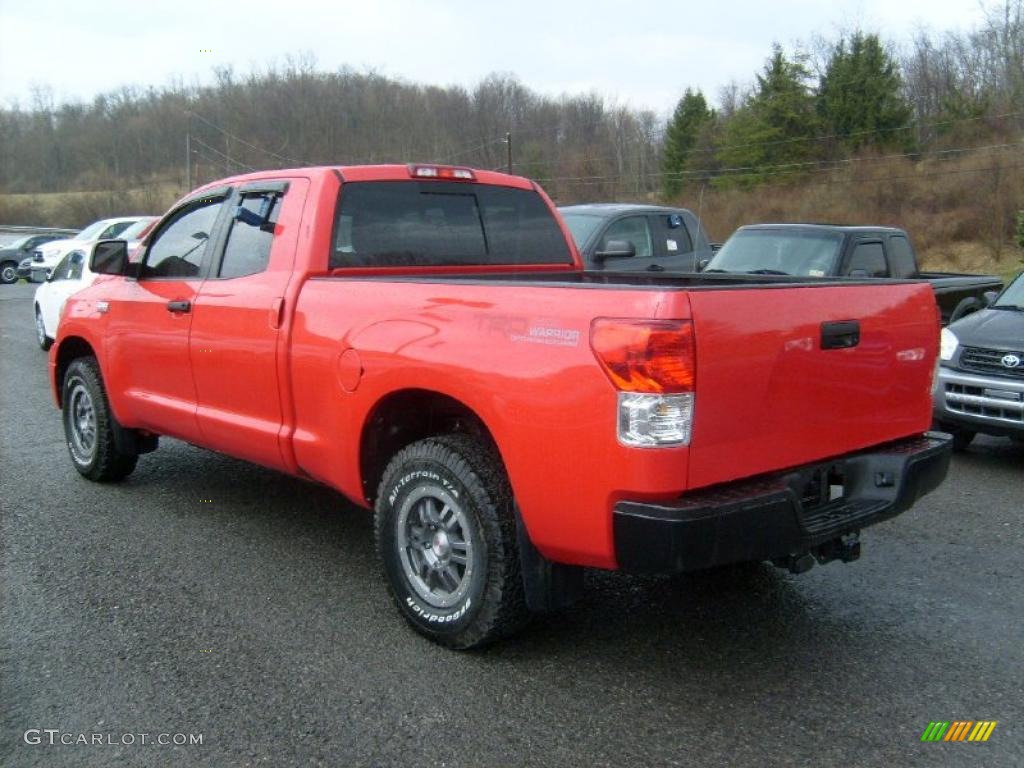 Radiant Red 2011 Toyota Tundra TRD Rock Warrior Double Cab 4x4 Exterior Photo #46762143