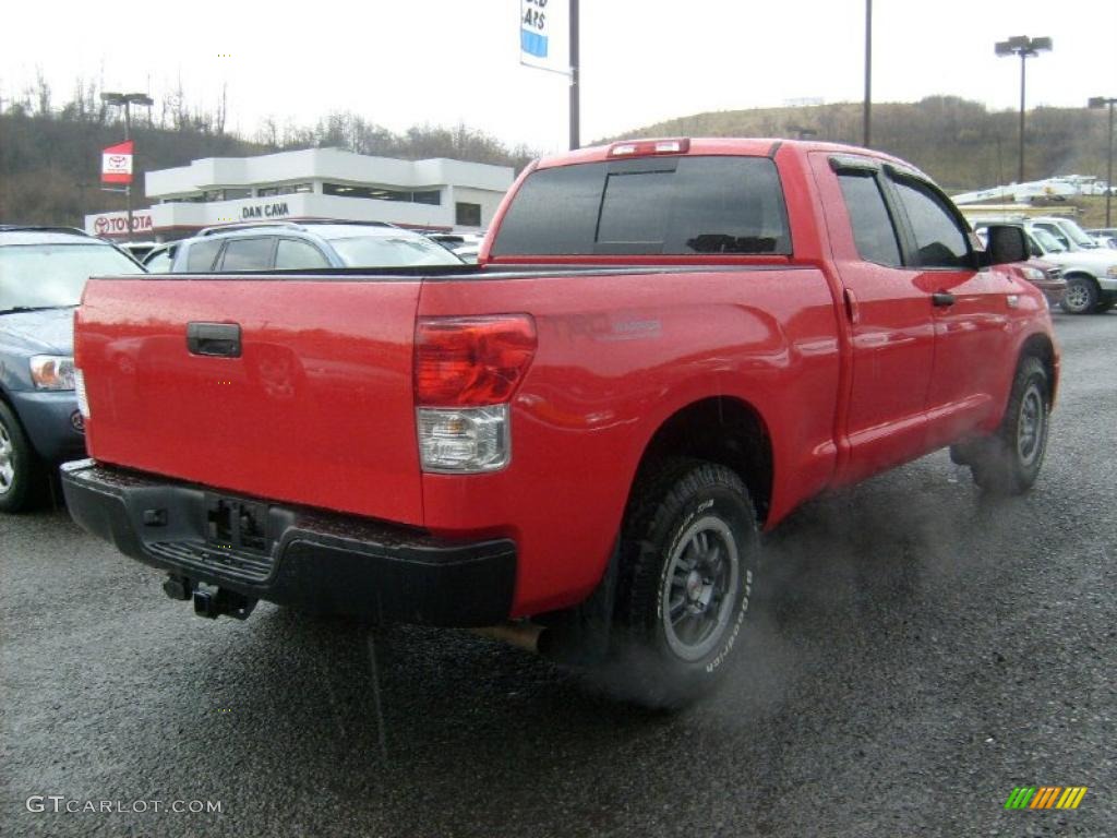 2011 Tundra TRD Rock Warrior Double Cab 4x4 - Radiant Red / Black photo #6