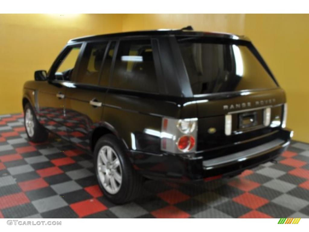2007 Range Rover HSE - Java Black Pearl / Charcoal photo #3
